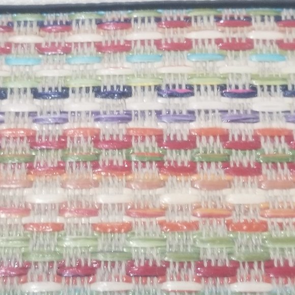 Dana Buchman Faux Leather Woven Tote NWOT - Picture 7 of 12